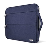 Voova Laptop Sleeve Case 14-15 Inch with Handle, Waterproof Slim Computer Cover Bag Compatible with MacBook Air M2/M3 15, MacBook Pro 15, 15” Surface Laptop 5/4, Hp chromebook 14, Blue