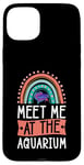 iPhone 15 Plus Meet Me At The Aquarium Boho Bohemian Rainbow Fish Tank Case