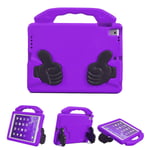 (violetti) Kids Safe Case IPad 10:lle 10th 2022 10,9 10,2 9th 8th 7th Cover IPad Air 4 5 Pro 10,5 11 2018 2020 2021 mini 5 4 6 3 2 Tietokoneen suojakuoret & Skins