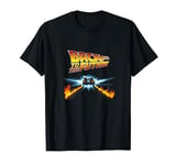 Back to the Future DeLorean et Logo T-Shirt