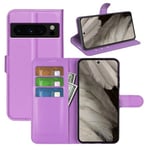 Google Pixel 8 Pro      PU Wallet Case    Purple