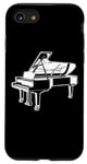 Coque pour iPhone SE (2020) / 7 / 8 Grand piano