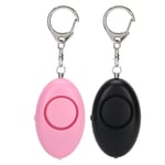 Security Alarm Key Chain Women Elderly Emergency Safety Alarm With LED Light FST