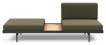 Innovation Living Puri Daybed m. eikebord, Grønn Bouclé