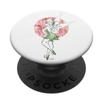 PopSockets Disney Tinker Bell Sketchy PopSockets PopGrip - Support et Grip pour Smartphone/Tablette avec un Top Interchangeable