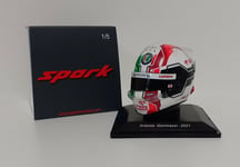 Modèle Casque Auto F1 Échelle 1:5 Spark A.Giovinazzi Alfa Romeo C41 Ferrari 2021