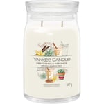 Yankee Candle Sweet Vanilla Horchata Signature Jar Large