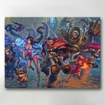 Canvastavla / Tavla - League of Legends - 40x30 cm - Canvas