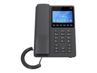 Grandstream Ghp Series Ghp631w - Voip-Telefon - Ieee 802.11A/B/G/N/Ac/Ax (Wi-Fi) - 3-Riktad Samtalsförmåg - Sip - 2 Linjer - Svart