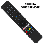 Toshiba CT-8555 Voice Remote Control for Smart TV with Google Assistant