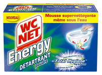 WC Net Energy Détartrant Poudre 6 Sachets 60g (Lot de 2 boîtes Soit 12 sachets)