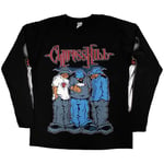 Cypress Hill Unisex Long Sleeve T-Shirt: Blunted (Sleeve Print) (Large)