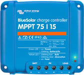 Victron Energy Smartsolar Mppt 75/15 - Solar Charge Controller - Trådløs - Bluetooth - Blå, Ral 5012