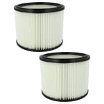 2 Filter for Flex Turbo XL-E VC 25 L MC VC 21 L MC VC 25 MC VC 26 L MC