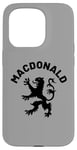 Coque pour iPhone 15 Pro MacDonald Clan Nom de famille écossais Scotland Heraldry