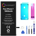 OuiSmart® Kit Batterie pour iPhone 7 (Joint Blanc)