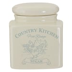 Premier Housewares-Country Kitchen-Boîte à Sucre Crème