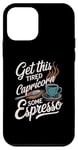 Coque pour iPhone 12 mini Amusant Obtenez ce Capricorne fatigué un amateur de café expresso