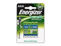 Energizer Akumulator Universal Aaa / R03 500Mah 4 Szt.