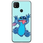 ERT GROUP Coque de téléphone Portable pour Xiaomi REDMI 9C Original et sous Licence Officielle Disney Motif Stitch 020 Parfaitement adapté à la Forme du téléphone Portable, Coque en TPU