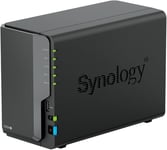 Synology DiskStation DS224+ 16 TB NAS Bundle with 2 x 8 TB IronWolf Bundle