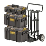 Dewalt DWST83442-1 4-in-1 TOUGHSYSTEM 2.0 Stackable Carry Case Tool Box with Tro