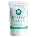 1x 1kg Elysium Epsom Salts Eucalyptus Detox Bath Soak Sleep Relax Musle Relief