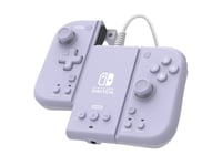 Hori Split Pad Compact Attachment Set Lavender, Gamepad, Nintendo Switch, Nintendo Switch Oled, D-Pute, Hjem-Knapp, Turboknapp, Koblet Med Ledninger (Ikke Trådløs), Lilla, Kabel