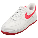 Nike Air Force 1 07 Next Nature Womens Fashion Trainers in White Pink - 7.5 UK