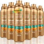 6x Garnier Ambre Solaire Natural Bronzer Medium Self Tan Body Mist 150ml