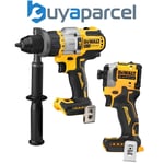 Dewalt DCK2052N 18v XR Brushless DCD999 Combi Drill+ DCF850 Impact Driver - Bare