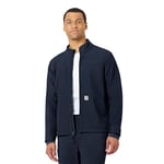 Carhartt Mens Men's Fluid Resistant Fleece Jacket, Navy, 2X