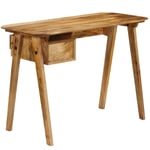 Bois de Manguier Massif Bureau Table d'Ordinateur Mobilier Meuble vidaXL