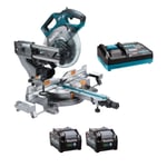 Makita LS002GD202-RA2X4 40v Max XGT Brushless Slide Compound Mitre Saw (2x4Ah)