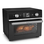 Moulinex Four Friteuse à air multifonction, Capacité 20 L, 10 fonctions, Cuisson sans surveillance, Résultats sains et croustillants, Air Fryer, Easy Fry AL605820