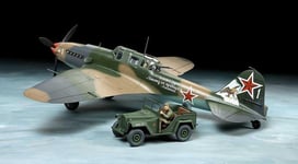 Tamiya 25212 Illyushin IL-2 Sturmovik & GAZ-67B Set 1:48 Model Kit
