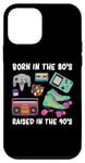 Coque pour iPhone 12 mini Born The 80's Raised In The 90's Hip Hop Themed Party