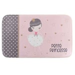 Tapis Enfant "Petite Princesse" 45x75cm Rose