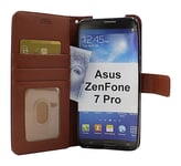 New Standcase Wallet Asus ZenFone 7 Pro (ZS671KS) (Brun)