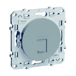 Prise RJ45 Schneider Electric Odace aluminium