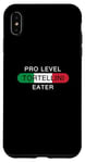 Coque pour iPhone XS Max Cool Pro Level Tortellini Eater Pasta Lover Machine à tortellini