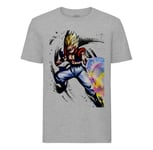 T-Shirt Homme Col Rond Gotenks Attaque Ki Dragon Ball Z Fusion Trunks Manga Anime