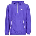 Nike M NSW CE JKT HD WVN ANRK Veste de Sport Homme, Persian Violet/Persian Violet/(White), FR : L (Taille Fabricant : L)