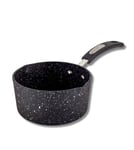 Scoville Neverstick 16cm Milk Pan - Non Stick, Suitable for All Hobs, Black