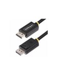 StarTech.com 2m DisplayPort 2.1 Cable VESA-Certified DP40 DP 2.1 Cable - DisplayPort cable - DisplayPort to DisplayPort - 2 m