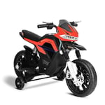 Playkin Faster - Moto électrique Rechargeable 6V avec lumières et Musique +3 Ans Tricycle pour Enfants