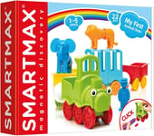 SMARTMAX - My First Animal Train, Magnetic Discovery Play Set, 25 pieces, 1-5 Y