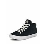 Nike Chukka Go Hi Lace-Up Black Suede Leather Womens Trainers 518172_011 - Size UK 3.5