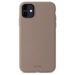 Holdit iPhone Xr Silicone Case, Mocha Brown