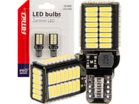 Amio Żarówki Led Canbus Pro Series T15e W16w 54X4014 Smd White 12V 24V Amio-03724